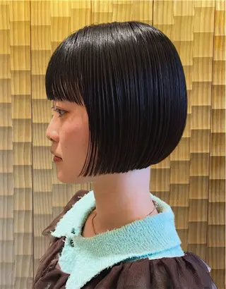 ミディアム メンズ✂️レディス 岩井勇磨のヘアスタイル