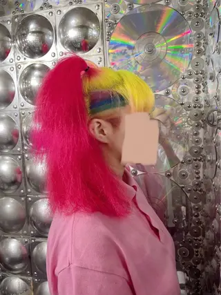 ミディアム カラー ヘアアレンジ KOYA ｺﾔのヘアスタイル