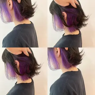 カラー ✨艶ブリーチカラー ✨四ノ宮裕己のヘアスタイル