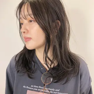 ミディアム カラー 関 京磨のヘアスタイル