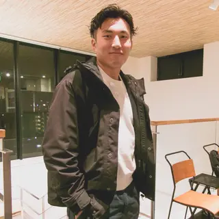 ショート パーマ メンズ 原宿↔︎浦和 美容師 折笠 亮のヘアスタイル