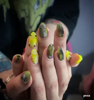 ネイル posa nail モエミのネイルデザイン