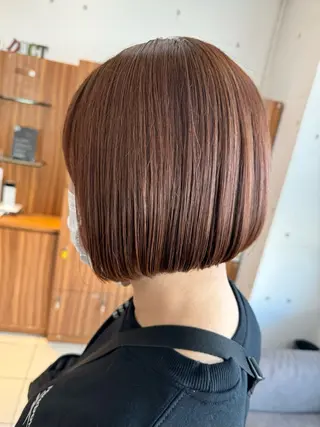 ショート 髪質改善×白髪ぼかし 美容師✂️武澤龍賀のヘアスタイル