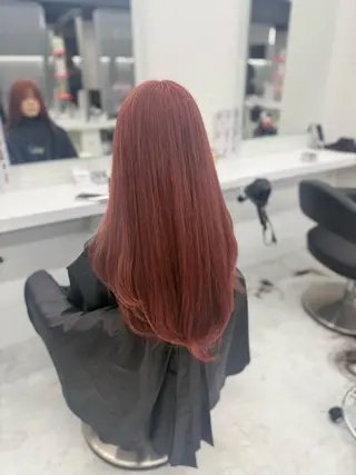 ロング カラー 🥂上品ワンホンヘア 🥂nozomiのヘアスタイル