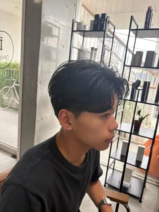 パーマ メンズ メンズパーマ特化 園田　楓莉のヘアスタイル