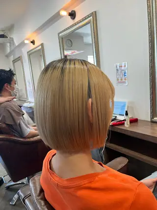 ミディアム 🫧透明感カラー× レイヤー🫧HARUのヘアスタイル