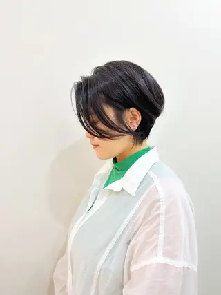 ショート 👑銀座ショート/ 絶壁補正/金子涼👑のヘアスタイル