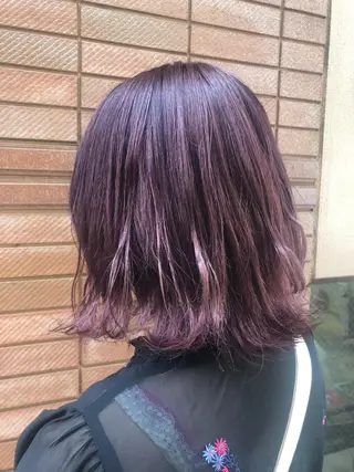 ショート カラー RUKA 美容院×ネイリストのヘアスタイル