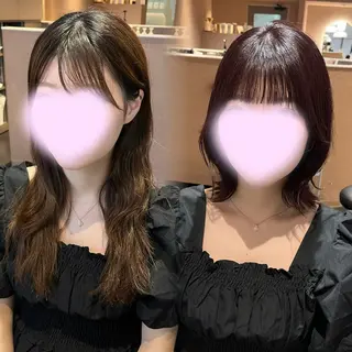 ショート カラー 🪞ボブ特化/顔 まわり🧸mai🎀のヘアスタイル
