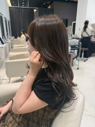 ロング カラー ♡ktwoかな /透明感カラーのヘアスタイル