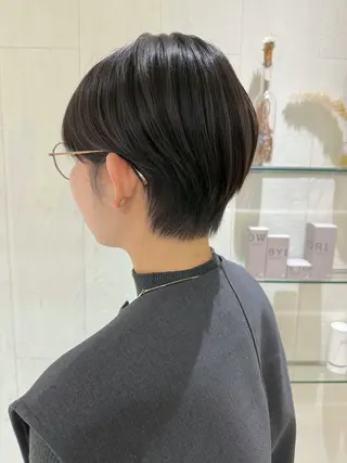 ショート カラー 河合秀明/ショート /ボブ/レイヤーのヘアスタイル