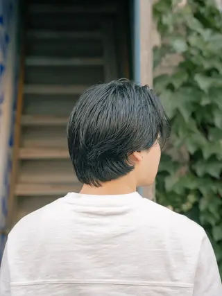 ミディアム カラー パーマ メンズ 🔗メンズサロン🔗 Kieのヘアスタイル