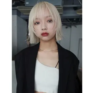 ミディアム カラー ITbyALBUM 浦和店のヘアスタイル
