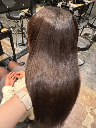 ロング 縮毛矯正/レイヤー /まな⭐️のヘアスタイル