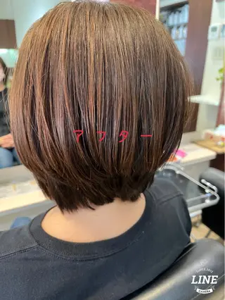 ショート カラー 織田 英之のヘアスタイル