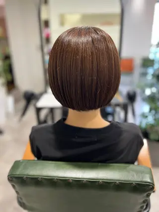 ショート カラー 艶カラー透明感カラー まいか🫧‪のヘアスタイル