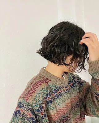 ショート パーマ FILMS/sari /似合わせカットのヘアスタイル