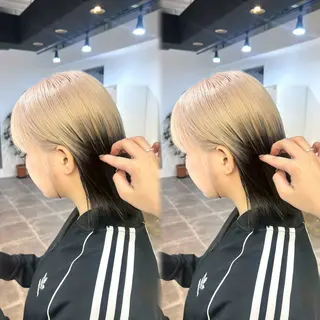 カラー PELEmana🎀 ハイトーン🧚🪄のヘアスタイル