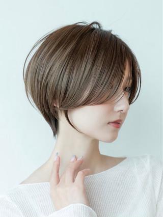 ショート カラー 渋谷ボブ特化 /田中航平のヘアスタイル