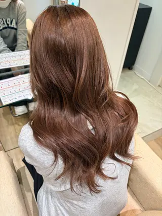 ロング カラー あべちゃん ｜髪のお悩み相談室のヘアスタイル