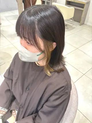 カラー 小板橋 菜月のヘアスタイル