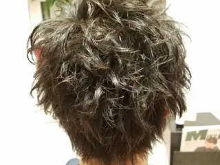 ショート パーマ メンズ 田中 光のヘアスタイル