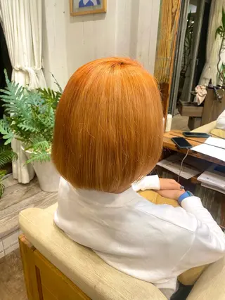ミディアム カラー 【仙川】 セリナ‎のヘアスタイル