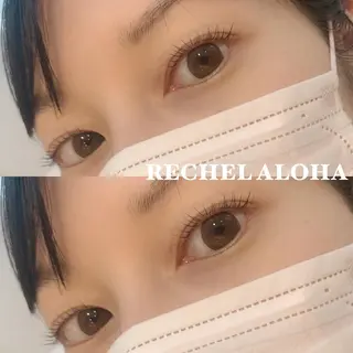 マツエク・マツパ RECHEL ALOHA　茨木店のマツエク・マツパデザイン