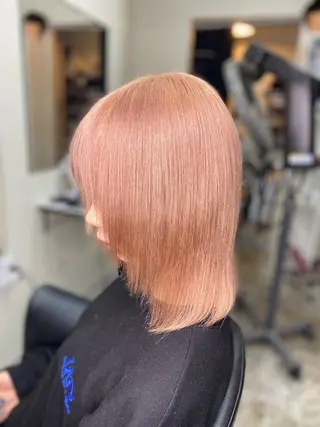 ショート カラー 艶髪ハイトーン💎 Rukumoのヘアスタイル