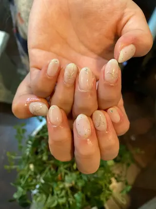 ネイル crystal ⭐︎ colorのネイルデザイン