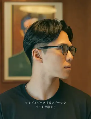 メンズ メンズショート タチカワユウキのヘアスタイル