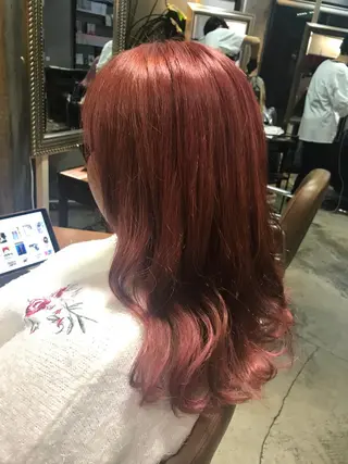 セミロング カラー パーマ ヘアアレンジ メンズ キッズ ネイル マツエク・マツパ サロンドミルク 渋谷高比良のヘアスタイル
