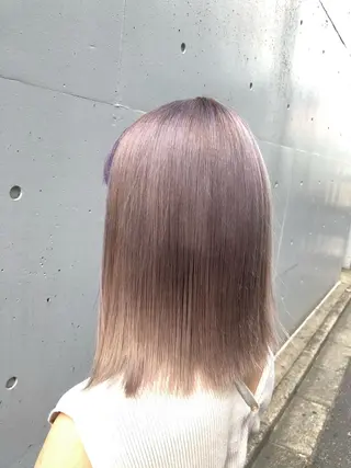 ミディアム カラー 🧡艶髪/エクステ 🫧🧡YUKI❄️のヘアスタイル