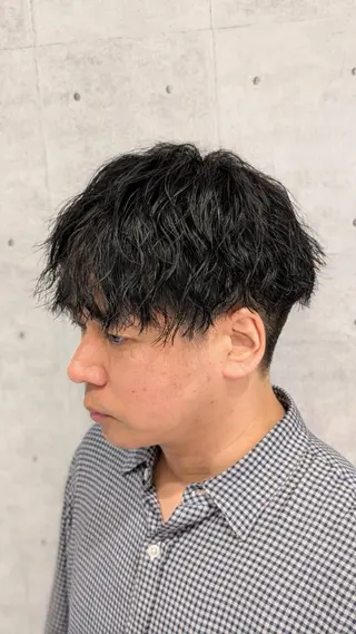 メンズ Ash浦安 モデル募集のヘアスタイル