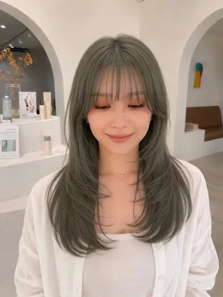 ロング début / みやびのヘアスタイル