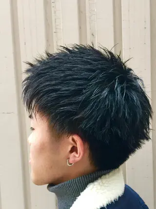ショート siki. 石渡のヘアスタイル