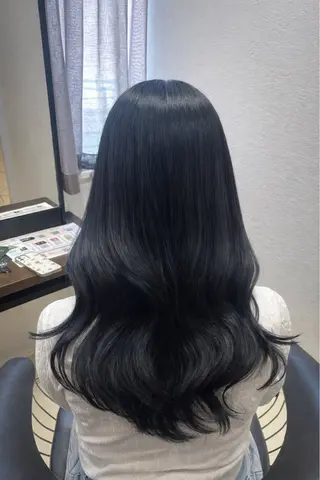 ロング カラー 🫧いお/透明感艶 カラー/縮毛矯正🫧のヘアスタイル