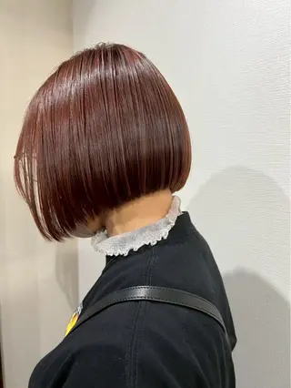 ショート カラー 藤又 歩夢のヘアスタイル