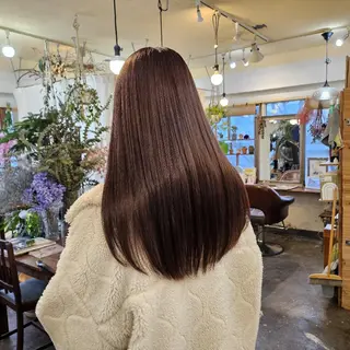 ロング カラー あべかりん/原宿 /マツパ/ハイトーンのヘアスタイル