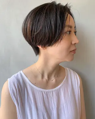 ショート Spiel KOMOのヘアスタイル
