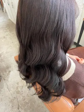 ロング カラー 北川 智海のヘアスタイル