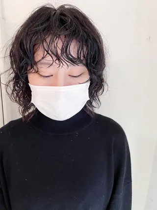 ミディアム enne /YUI🥣のヘアスタイル