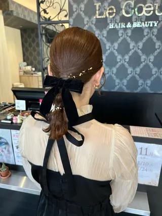 ヘアアレンジ 横田 まおのヘアスタイル