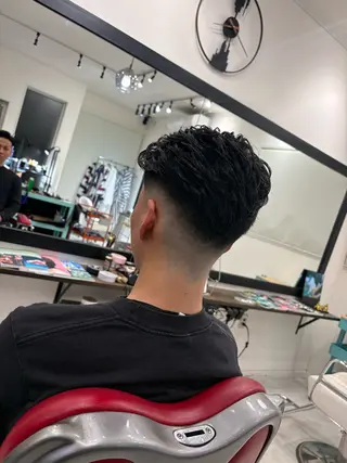 ショート メンズ 本間 颯太のヘアスタイル