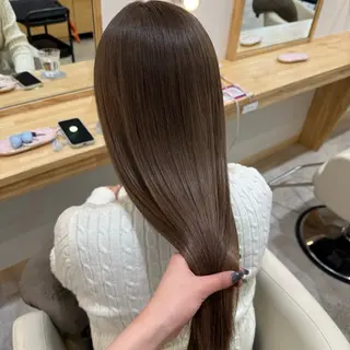 ロング カラー 柔らかいbeige ¦韓国¦🩰マユ🩰のヘアスタイル