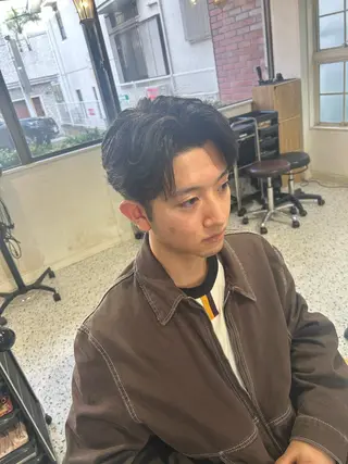 ミディアム 韓国風メンズカット 🇰🇷小川優のヘアスタイル