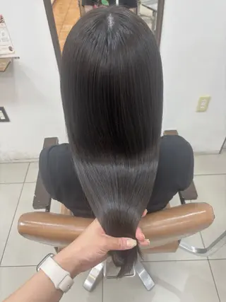 ミディアム 頭皮×髪質改善 透明感カラー💎中村のヘアスタイル
