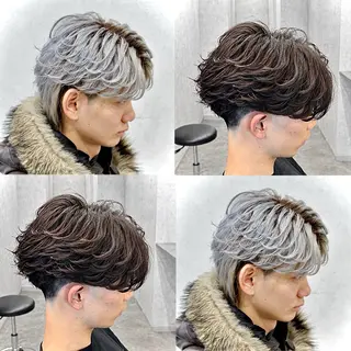 ショート パーマ メンズ 🔥EDEN春日部パ ーマ特化SHOTAのヘアスタイル