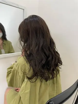 ロング カラー ヘアアレンジ 髪質改善×レイヤー 🫧松野力也のヘアスタイル