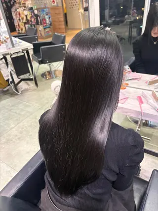 ロング カラー 推しカラー/ ミクのヘアスタイル